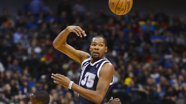 Kevint Durant brilló en nuevo triunfo de Oklahoma City en la NBA