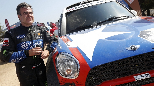 Boris Garafulic culminó como el mejor chileno en autos en la edición 2013 del Dakar