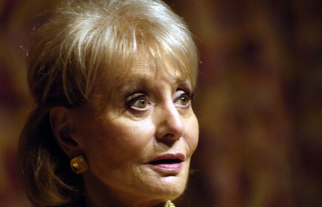 Veterana periodista estadounidense Barbara Walters fue hospitalizada tras caída