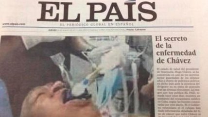 ¿Por qué El Mundo no compró la falsa foto de Chávez?