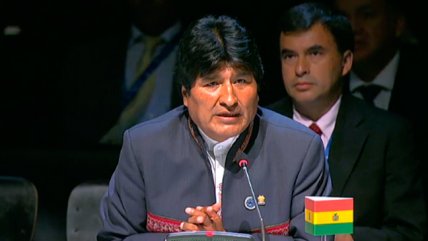   La exposición del presidente Evo Morales en la Cumbre Celac 