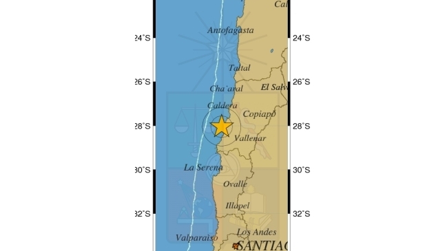 Temblor sacudió a la zona centro norte del país