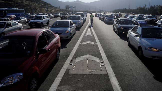 El plan de contingencia de las autopistas para el recambio de veraneantes