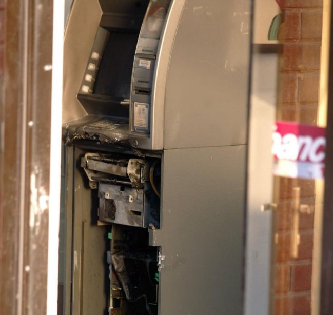 Desconocidos robaron cajero automático en Renca