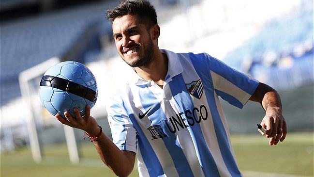 Pedro Morales entrenó por primera vez bajo las órdenes de Manuel Pellegrini en Málaga CF