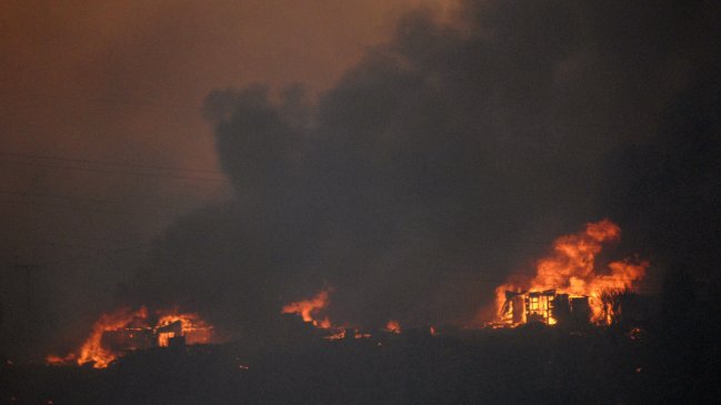 Carabineros detuvo a hombre confeso de iniciar incendio forestal en Quintero