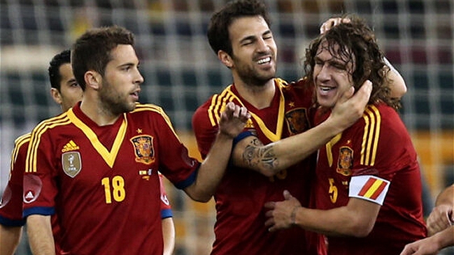 España impuso sus términos sobre Uruguay en amistoso jugado en Qatar