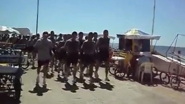 Gobierno y video de marinos: Son imágenes vergonzosas