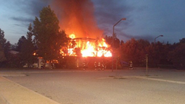 Incendio afectó al campus San Joaquín de la Universidad Católica
