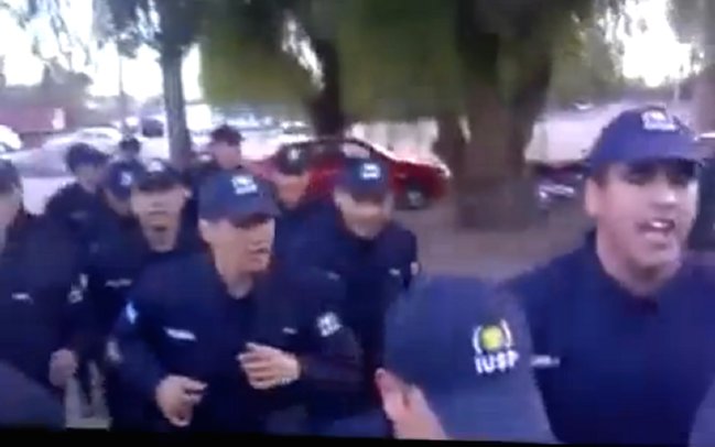 Argentina investigará video de cadetes con cantos antichilenos