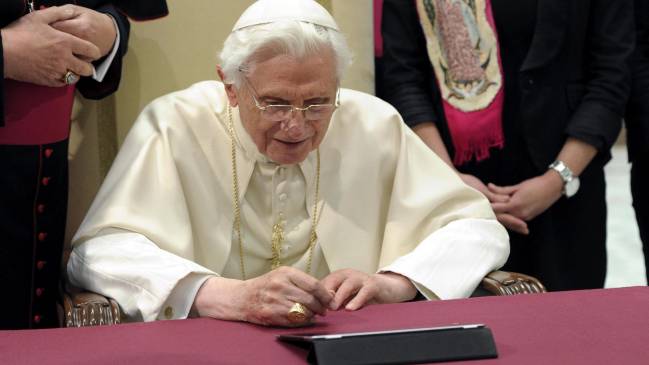 El discurso de renuncia de Benedicto XVI