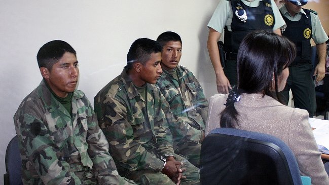 Corte Suprema mantuvo prisión preventiva para soldados bolivianos