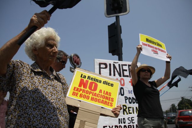 MOP y Vespucio Oriente: Alcalde de La Reina 