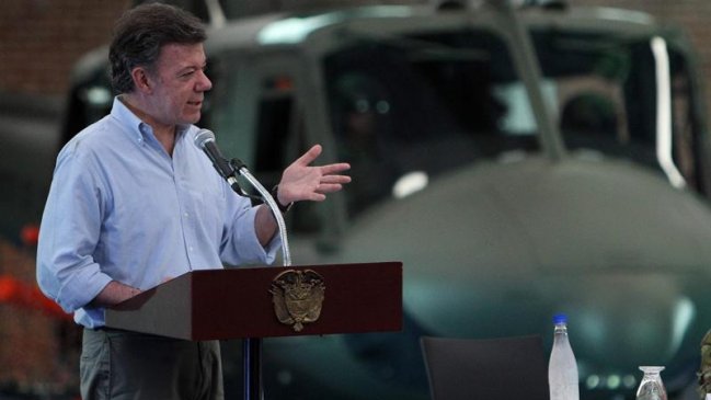 Santos calificó como inaceptable que las FARC no hayan liberado a policías