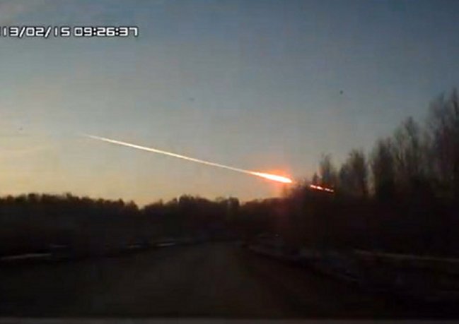 Fragmentos de meteorito cayeron sobre Rusia