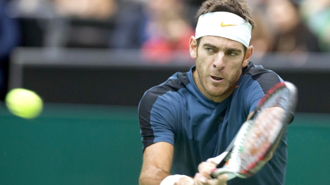 Juan Martín del Potro avanzó en Rotterdam y llega como favorito a la final