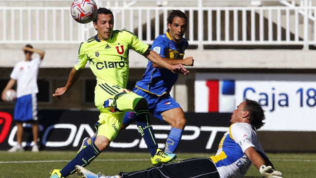 U. de Chile igualó ante Everton y sigue sin convencer