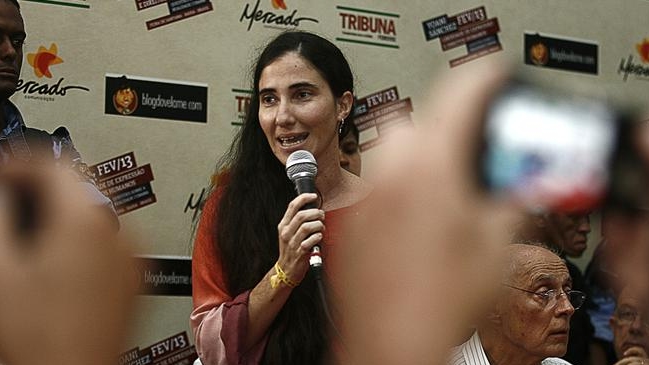 Yoani Sánchez será recibida en la Cámara de Diputados de Brasil