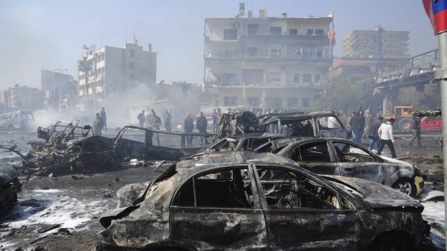 Al menos 35 personas murieron en atentado en Siria