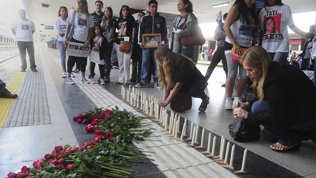 Familiares recordaron a las víctimas a un año de la tragedia de Once