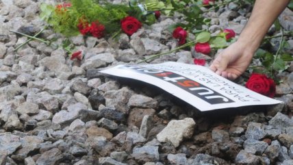 El homenaje a las víctimas de la tragedia de Once