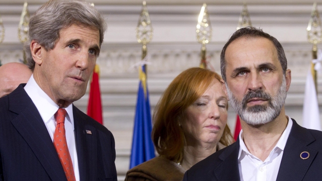 EE.UU. enviará 60 millones de dólares en apoyo a la oposición siria