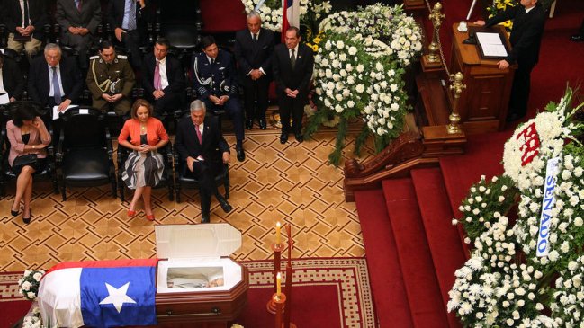 Presidente Piñera participó en homenaje a Adolfo Zaldívar