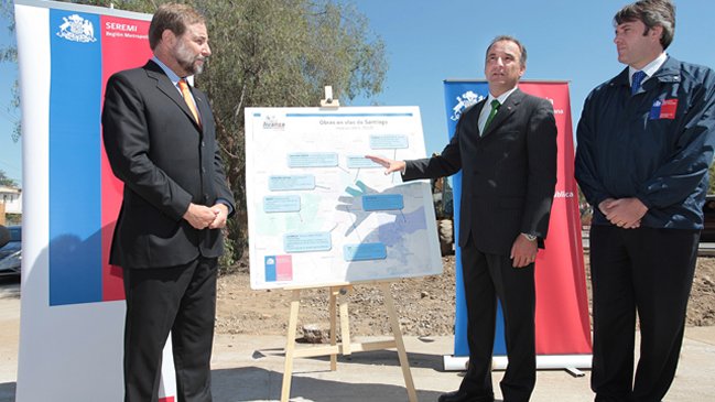 Estas son las obras viales en Santiago que se prolongarán hasta abril