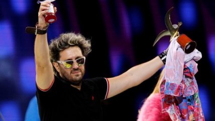 Los Auténticos Decadentes armaron su fiesta para cerrar Viña 2013