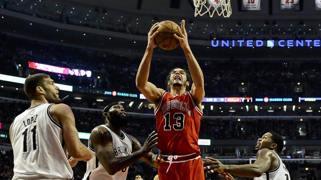 Chicago Bulls dio cuenta de Brooklyn Nets y se instaló segundo en la División Central de la NBA