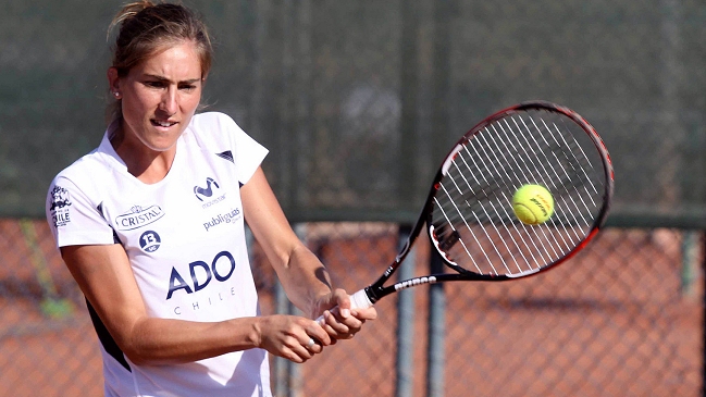 Chilenas fueron a la baja en el ranking de la WTA