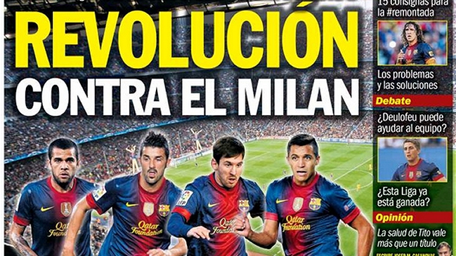 Sánchez se perfila como titular para jugar con cuatro delanteros ante AC Milan