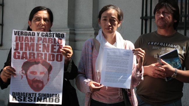 Gobierno presentó querella por muerte de dirigente sindical