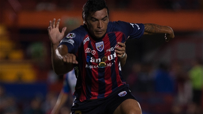 Esteban Paredes marcó en caída de Atlante ante Santos por la liga mexicana