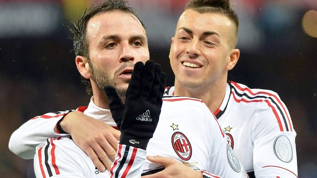 Giampaolo Pazzini quedó descartado para revancha entre AC Milan y FC Barcelona por la Liga de Campeones