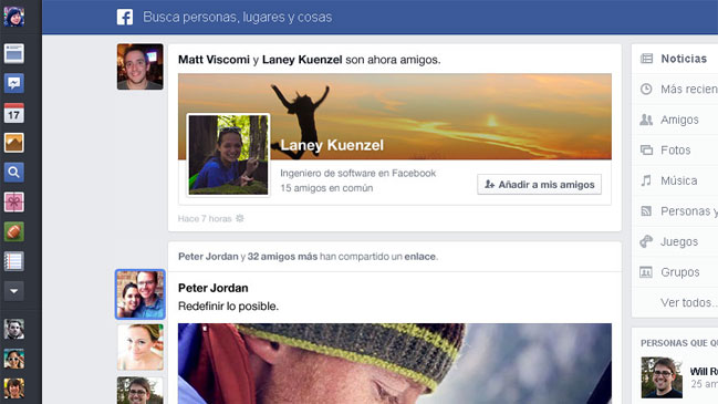Facebook habilitó lista de espera para probar su nuevo diseño