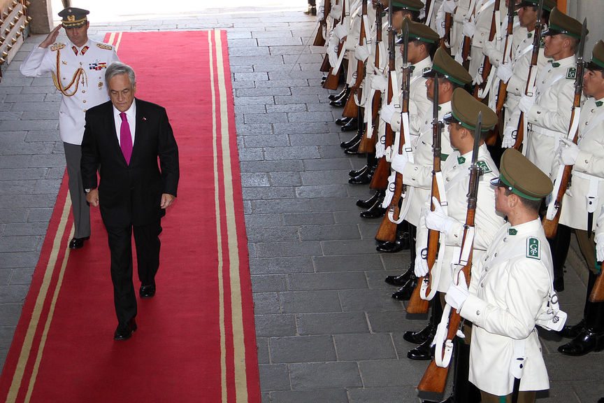 Comité político se reunió en La Moneda en aniversario de Gobierno de Piñera