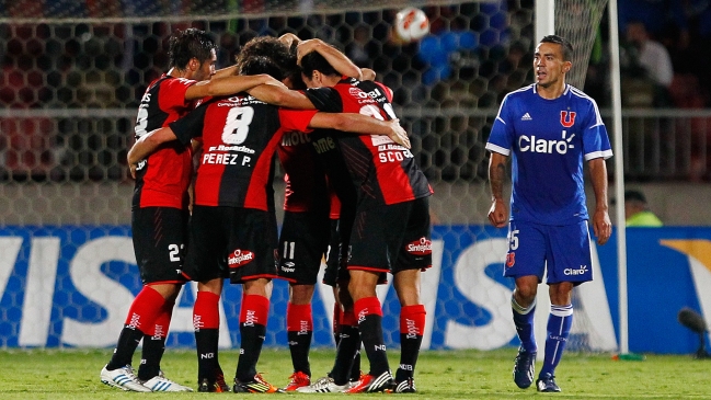 U. de Chile sufrió amarga caída ante Newell's y perdió la punta del Grupo 7