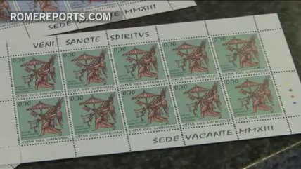   El Vaticano emite 4 sellos y tres monedas durante la Sede Vacante 