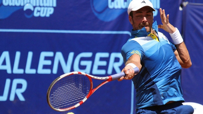 Nicolás Massú no pudo superar la primera ronda en un torneo Futuro