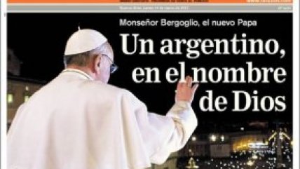   Así mostraron los diarios del mundo al papa Francisco 