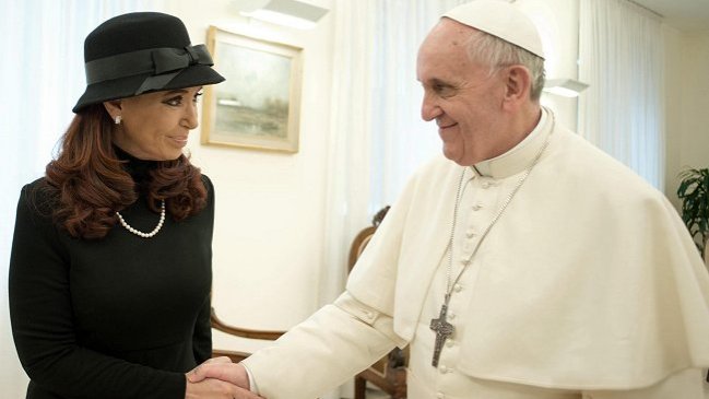 Papa Francisco y Cristina Fernández tuvieron una 