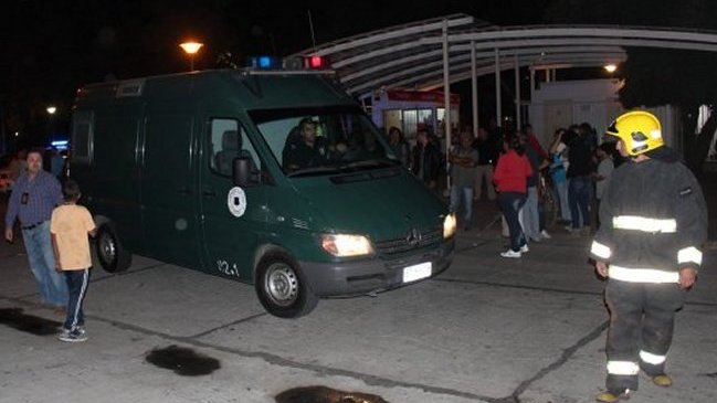 Reo herido en incendio de la cárcel de Linares fue trasladado a Santiago