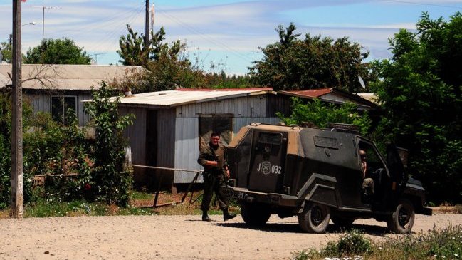 Encapuchados robaron arma desde una casa en Collipulli