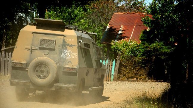 Carabineros detuvo a dos comuneros mapuche por robo en casa de Collipulli