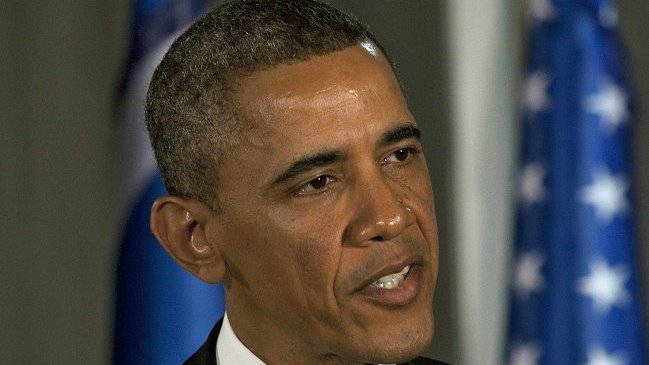 Barack Obama aterrizó en Palestina