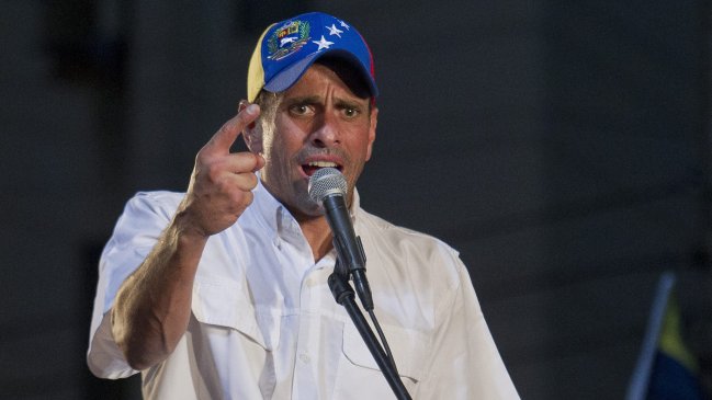 Capriles: Maduro representa el hundimiento de Venezuela