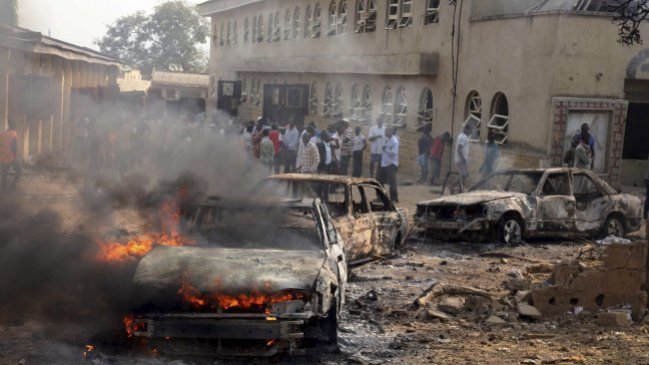 Presuntos islamistas radicales destruyeron todos los bares y hoteles de una ciudad nigeriana
