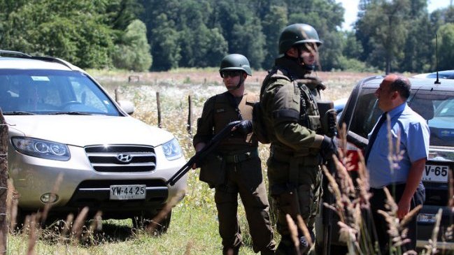 Carabineros allanó casas 