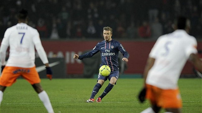 David Beckham de PSG espera contra FC Barcelona un partido 